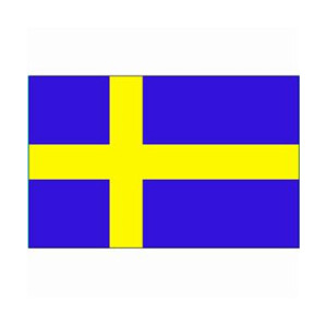 ZWEEDSE VLAG 20X30