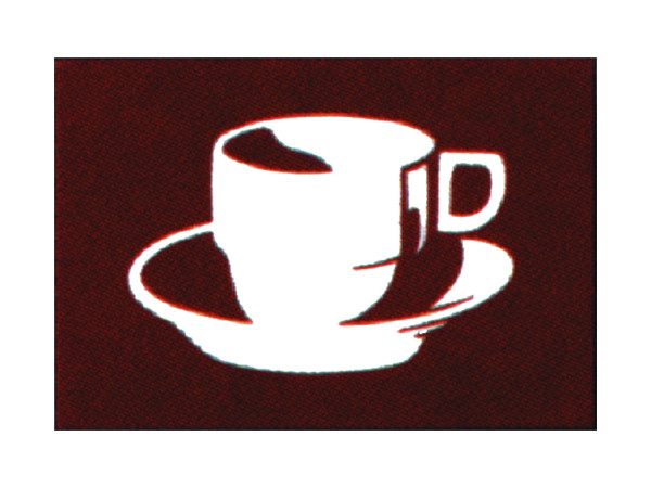 KOFFIEVLAG,BRUIN 30X45