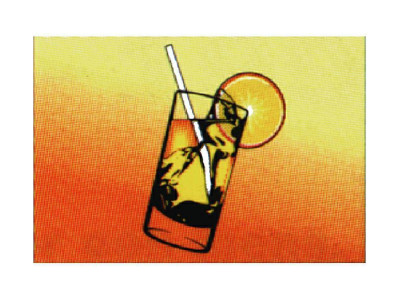 COCKTAIL VLAG 30X45