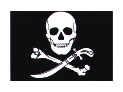 PIRATEN VLAG 30X45