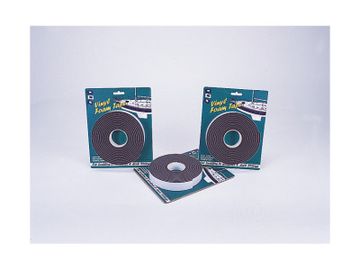 VINYL FOAM TAPE BLACK 19X3MMX3M