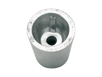 Schroefas anode zink 25mm conisch